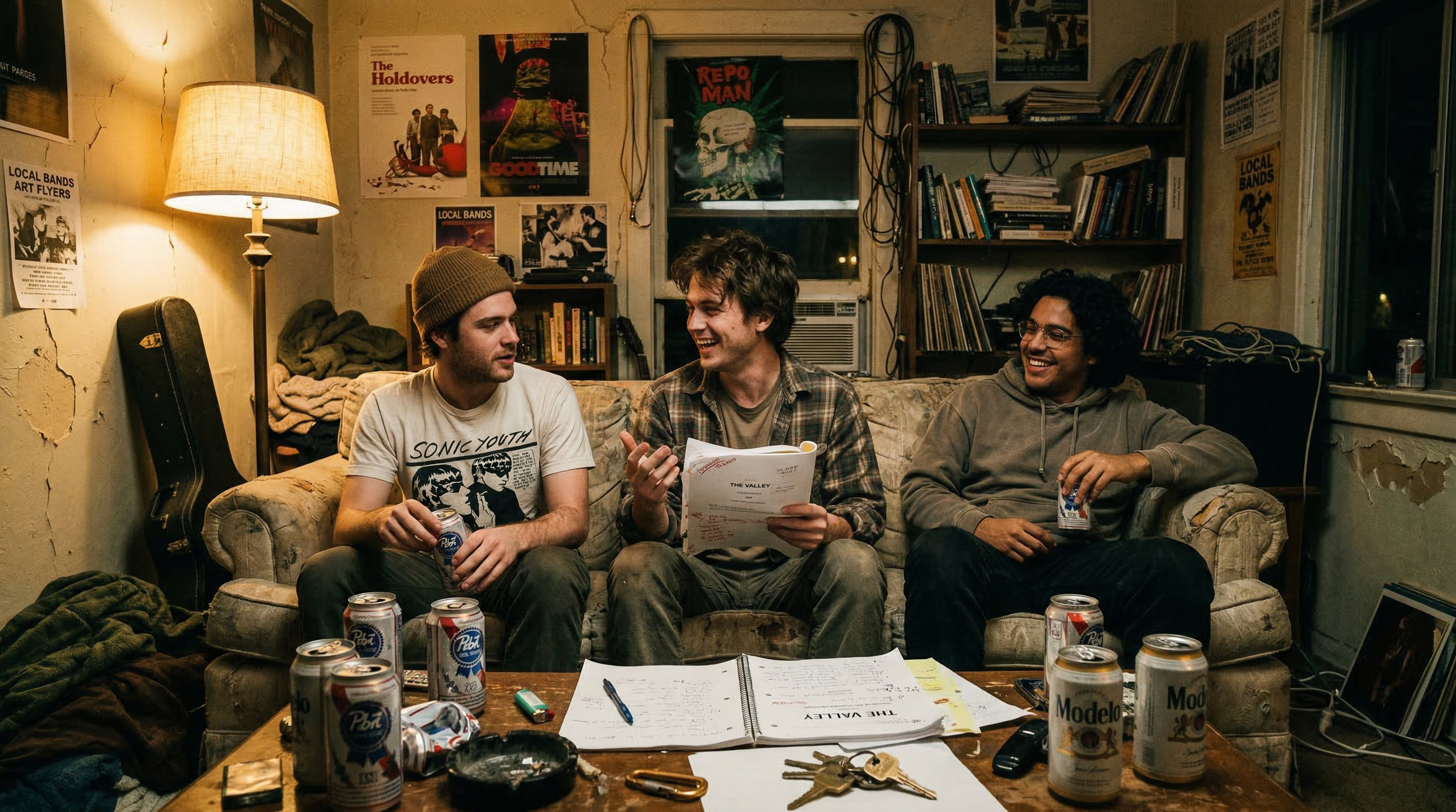 Los Feliz apartment, three roommates