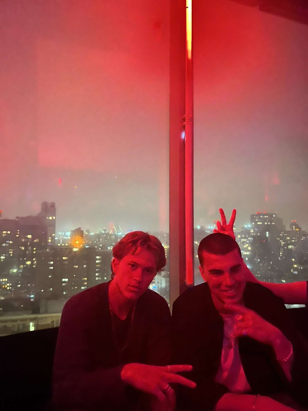 Deacon and Oscar — portrait 1