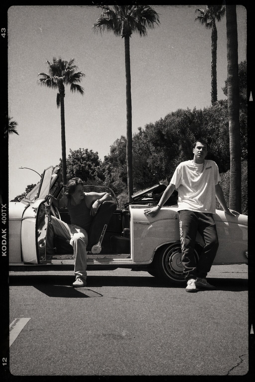 Deacon Phillippe and Oscar Cellura, shot on Kodak 400TX